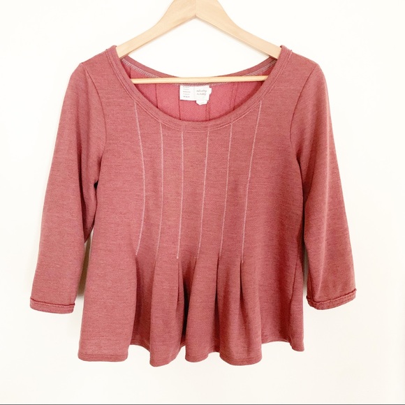 Anthropologie Tops - Anthropologie | Saturday- Sunday | pleated blouse